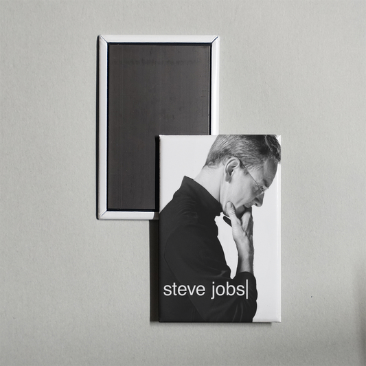 Steve Jobs Mini Movie Fridge Magnet