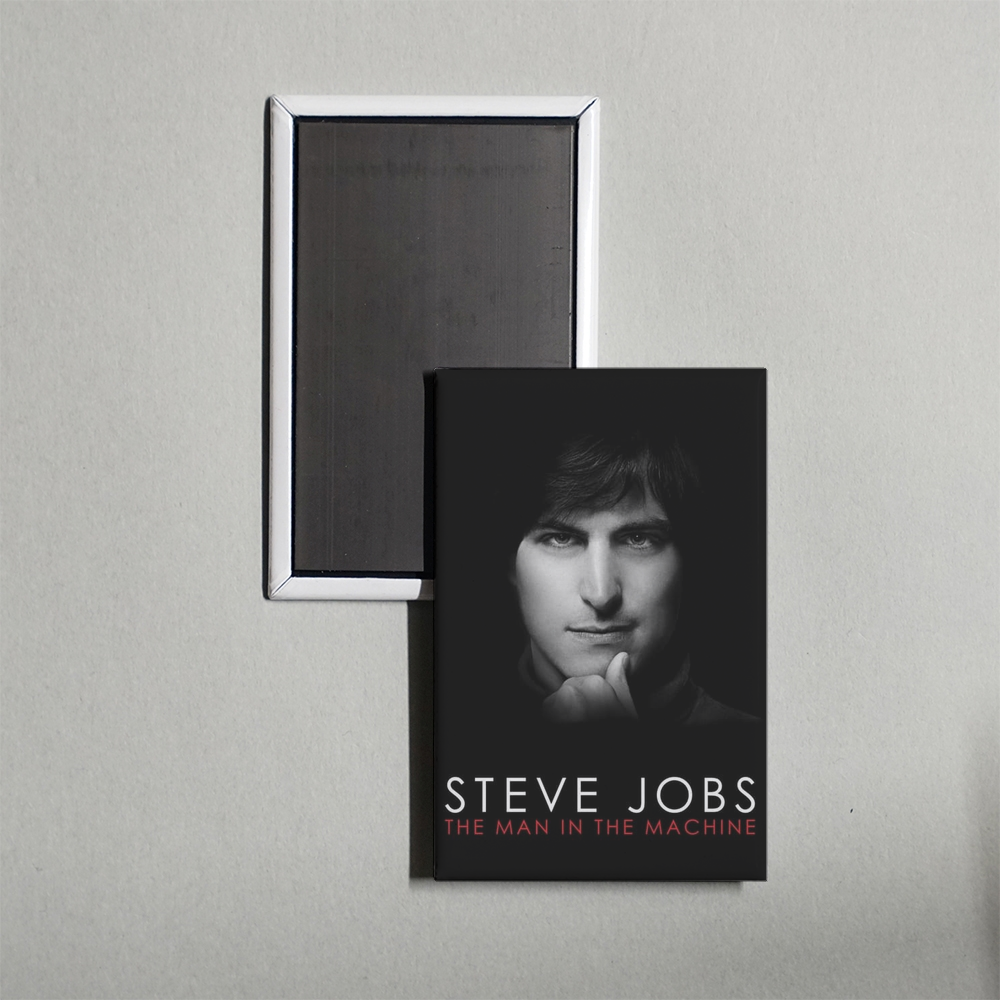 Steve Jobs The Man in the Machine Mini Movie Fridge Magnet