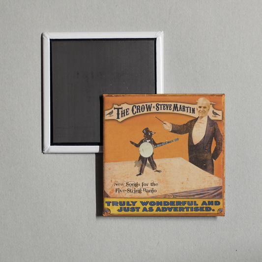 Steve Martin - The Crow New Songs For the Five-String Banjo Album Cover Fridge Magnet