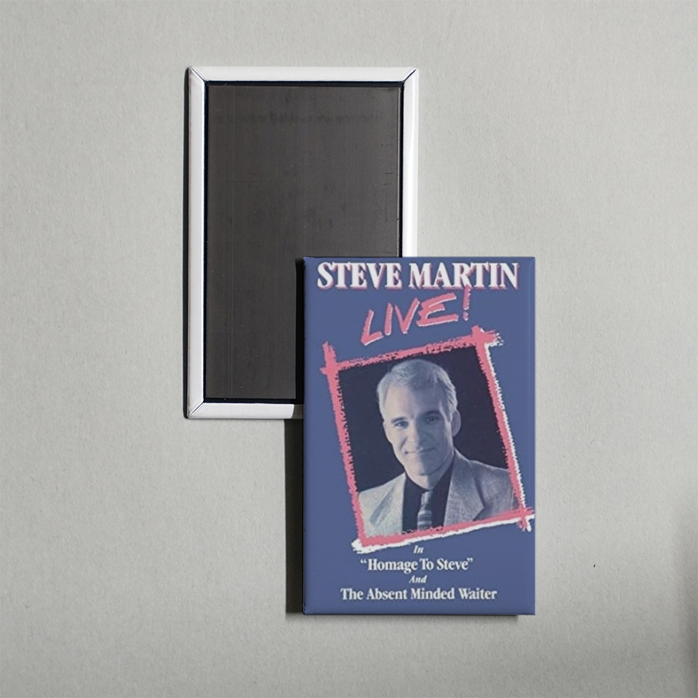 Steve Martin Homage to Steve Mini Movie Fridge Magnet