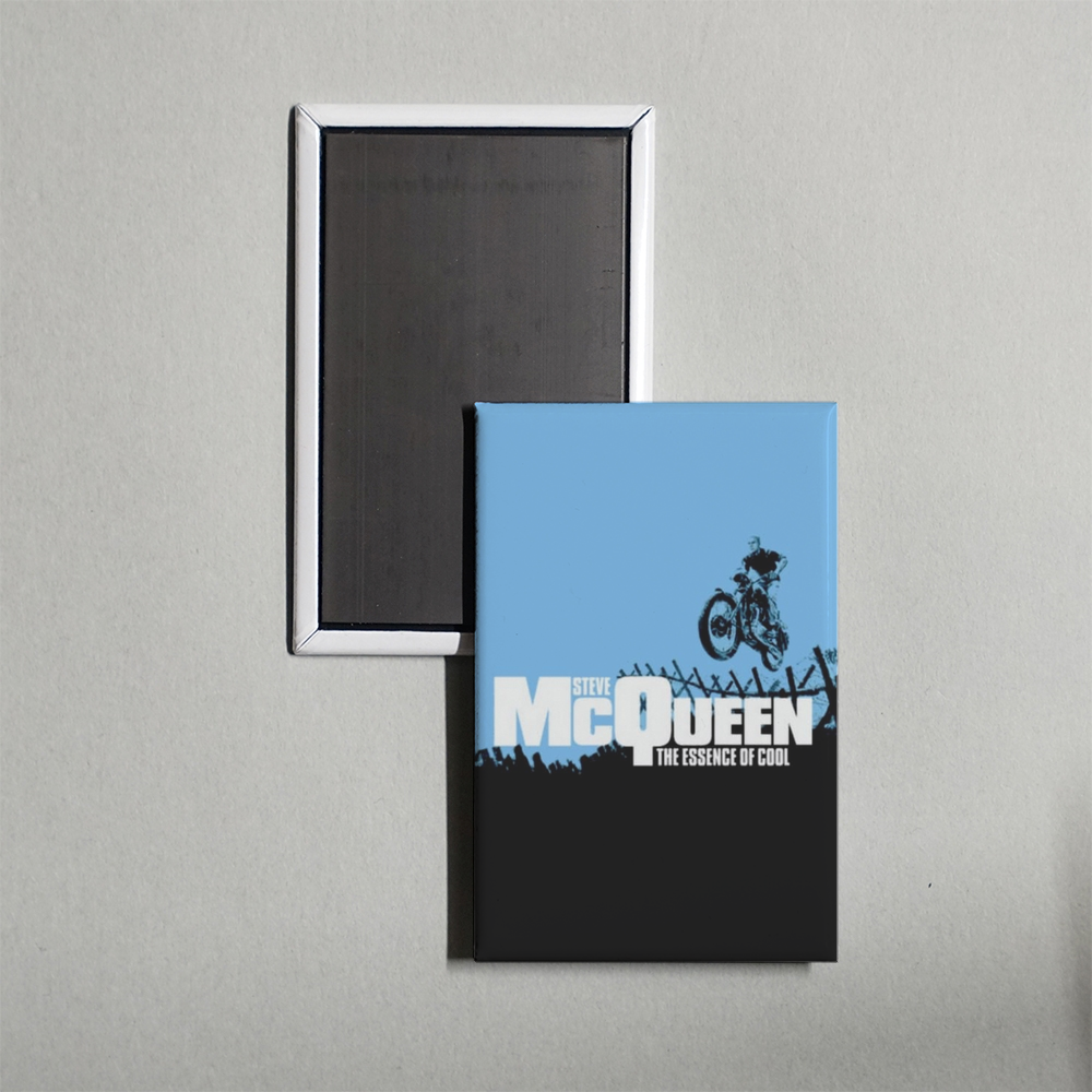 Steve McQueen The Essence of Cool Mini Movie Fridge Magnet