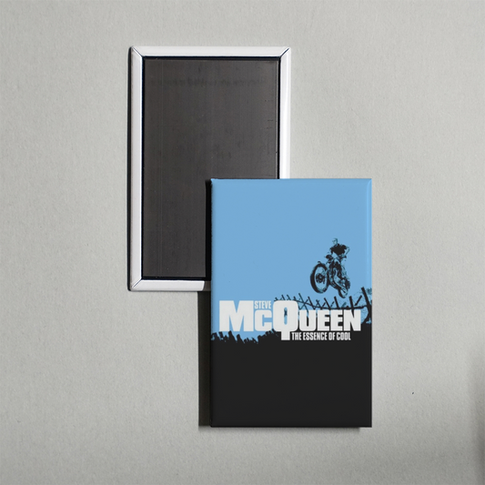 Steve McQueen The Essence of Cool Mini Movie Fridge Magnet