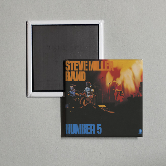 Steve Miller Band - Number 5 Album Cover Fridge Magnet