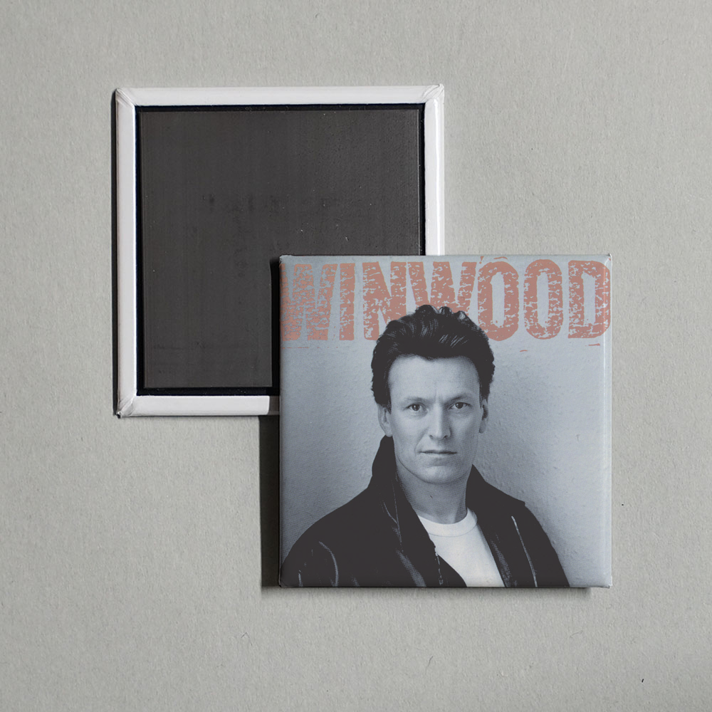 Steve Winwood - Roll With It Album Cover Fridge Magnet