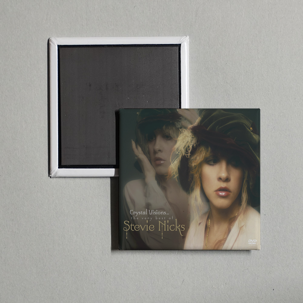 Stevie Nicks - Crystal Visions...The Very Best of Stevie Nicks Album Cover Fridge Magnet