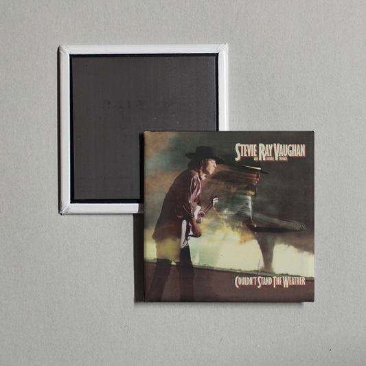 Stevie Ray Vaughan - Couldn't Stand The Weather (Legacy Edition) Album Cover Fridge Magnet