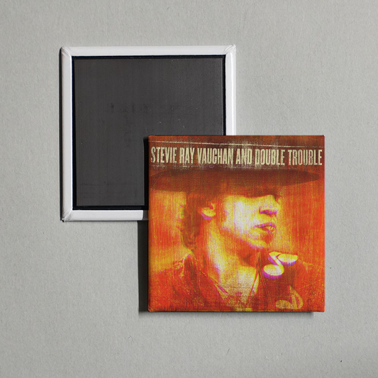 Stevie Ray Vaughan - Live At Montreux 1982 & 1985 Album Cover Fridge Magnet