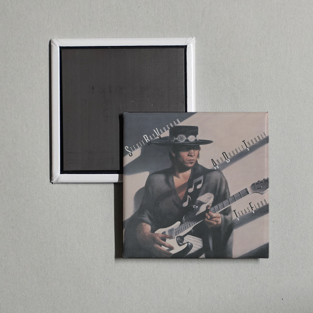 Stevie Ray Vaughan - Texas Flood (Legacy Edition) Album Cover Fridge Magnet