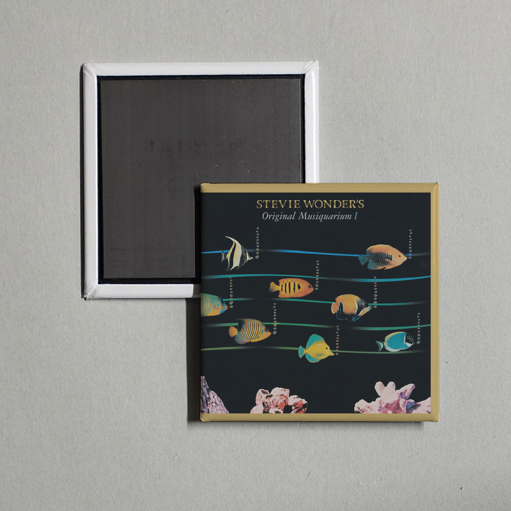 Stevie Wonder - Original Musiquarium Album Cover Fridge Magnet