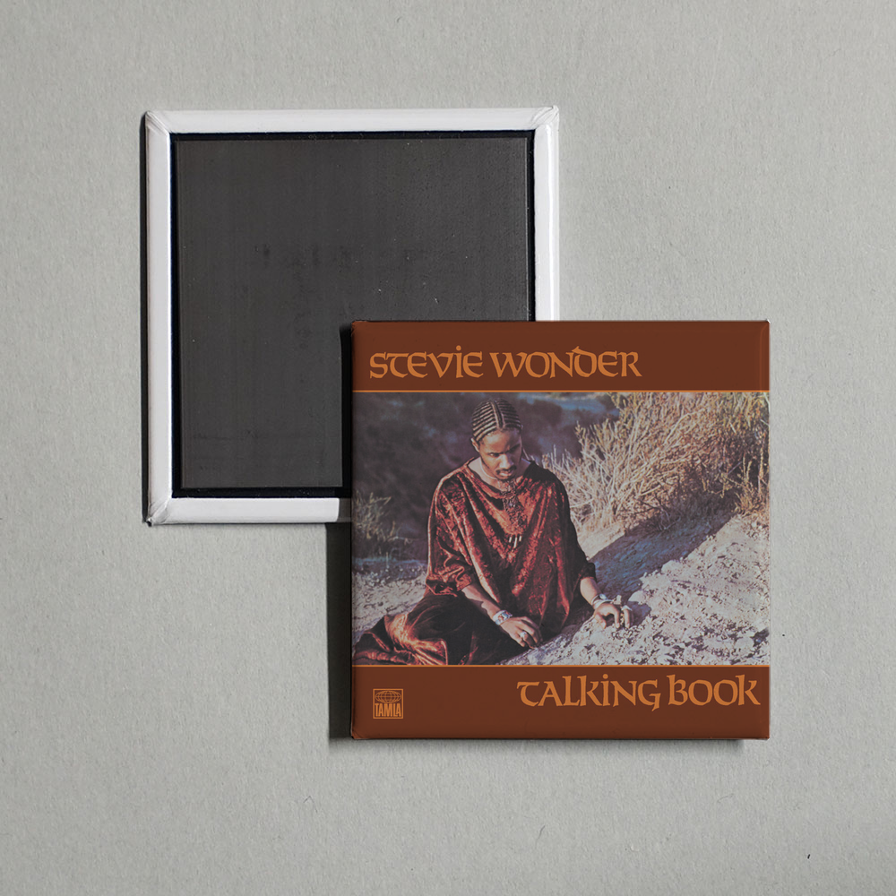 Stevie Wonder - Talking Book Album Cover Fridge Magnet