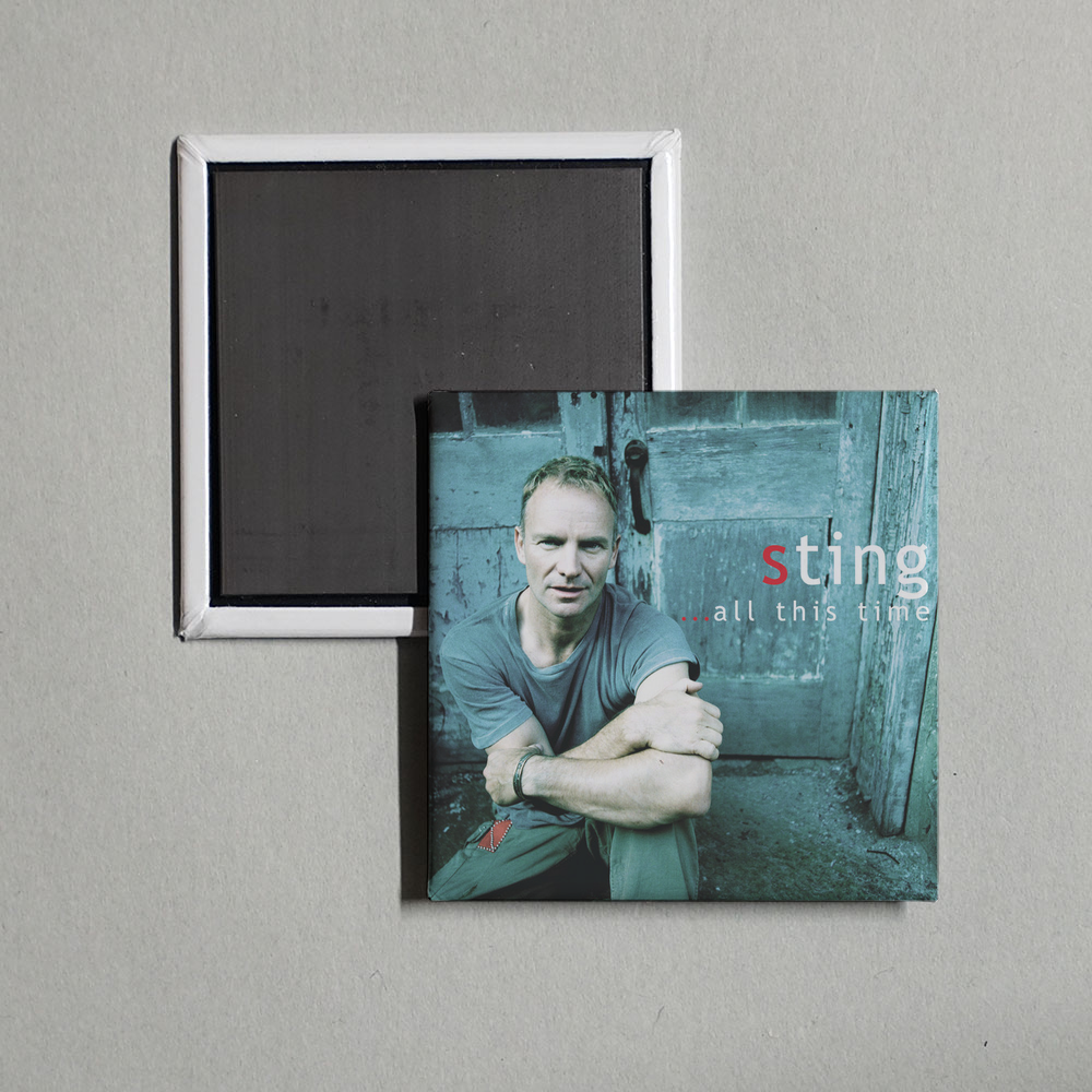 Sting - ...All This Time (Live) Album Cover Fridge Magnet