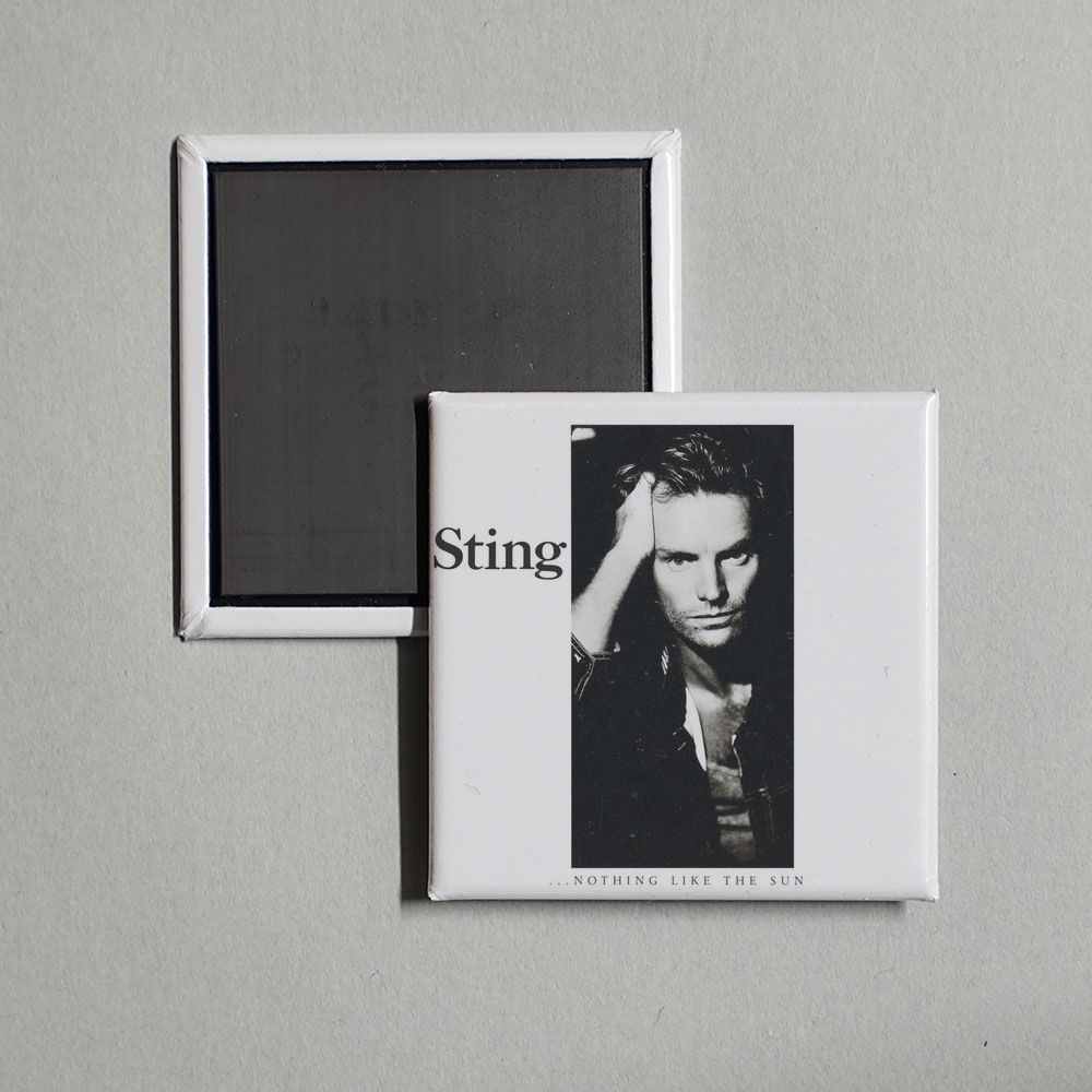 Sting - ...Nothing Like The Sun Album Cover Fridge Magnet