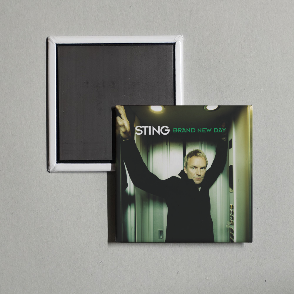 Sting - Brand New Day Album Cover Fridge Magnet