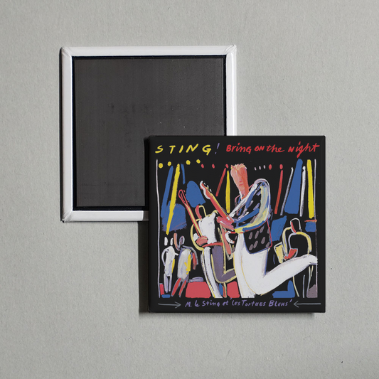 Sting - Bring On The Night (Live) Album Cover Fridge Magnet