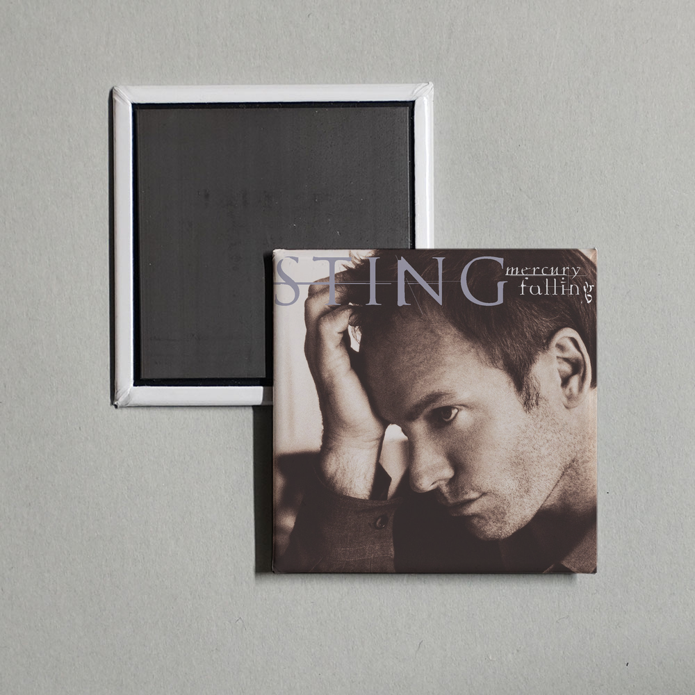 Sting - Mercury Falling Album Cover Fridge Magnet