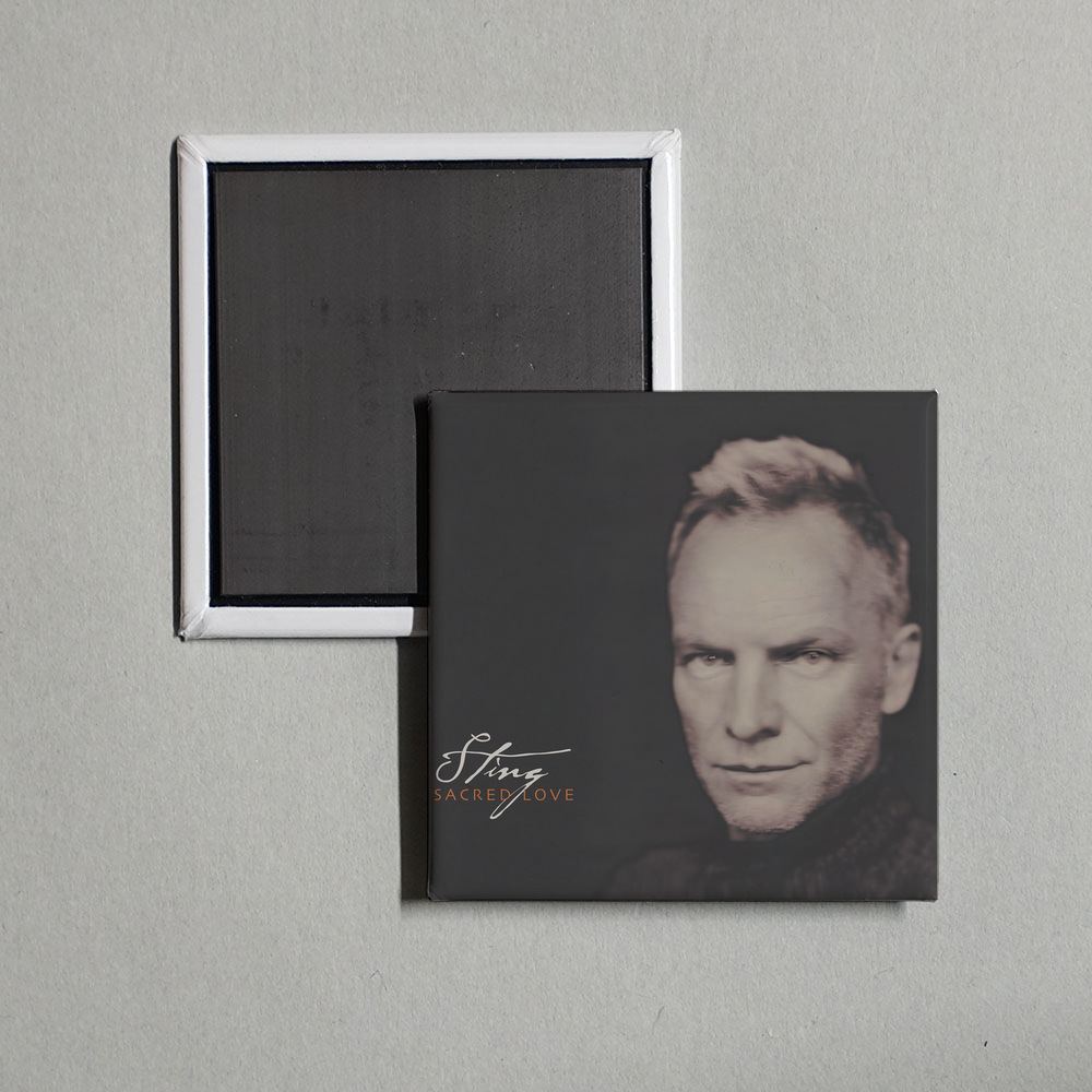 Sting - Sacred Love Album Cover Fridge Magnet