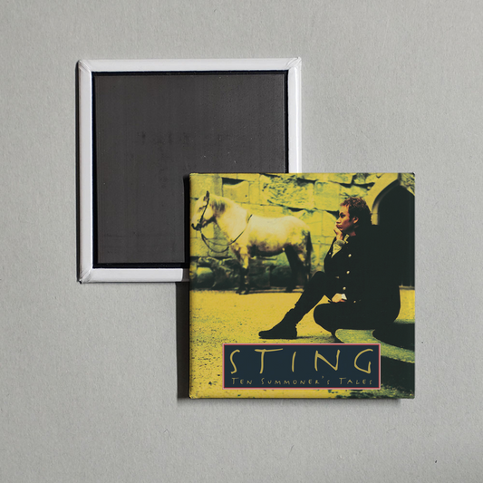 Sting - Ten Summoner's Tales Album Cover Fridge Magnet