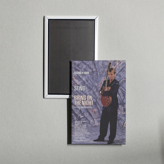 Sting Bring on the Night Mini Movie Fridge Magnet