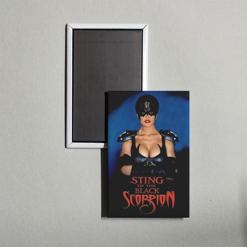 Sting of the Black Scorpion Mini Movie Fridge Magnet