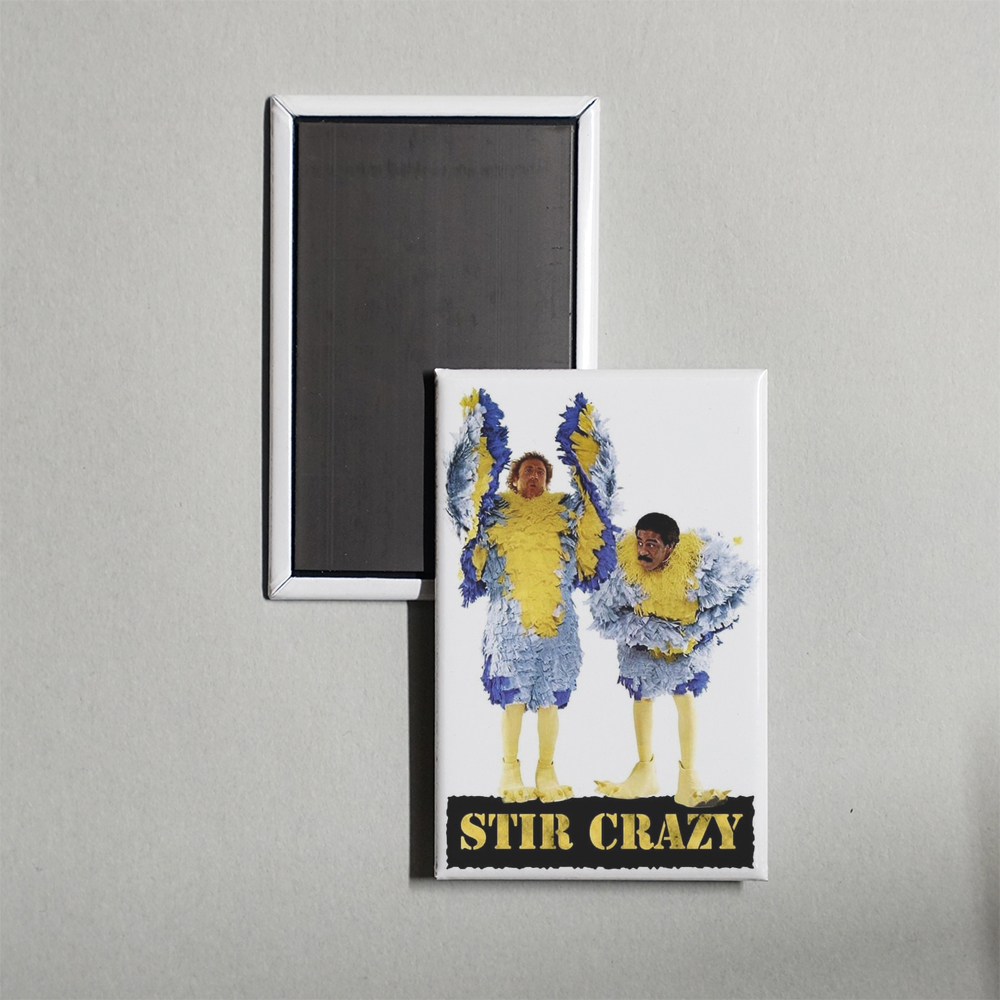 Stir Crazy Mini Movie Fridge Magnet