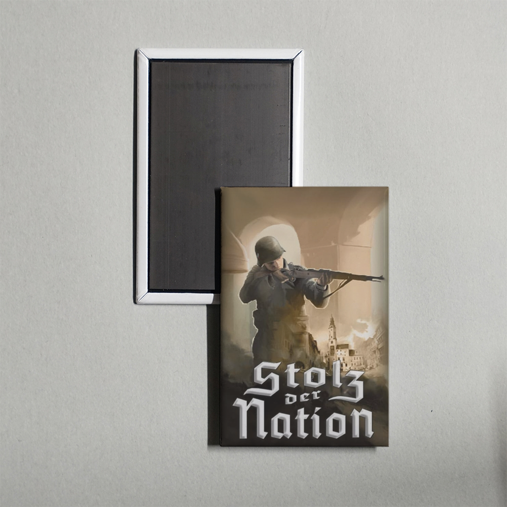 Stolz der Nation Mini Movie Fridge Magnet