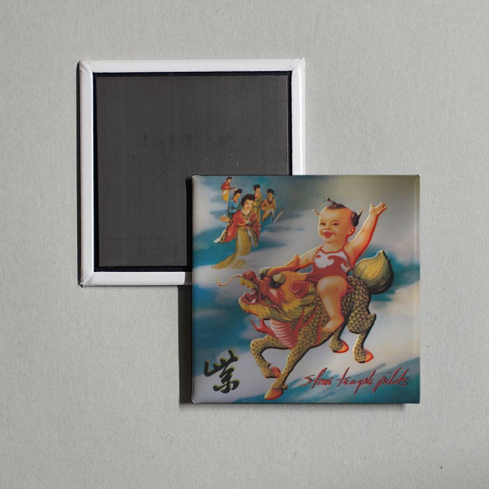Stone Temple Pilots - Purple (2019 Remaster) Album Cover Fridge Magnet
