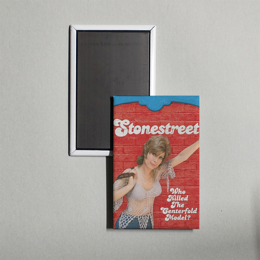 Stonestreet Who Killed the Centerfold Model Mini Movie Fridge Magnet