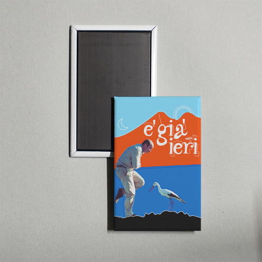 Stork Day Mini Movie Fridge Magnet
