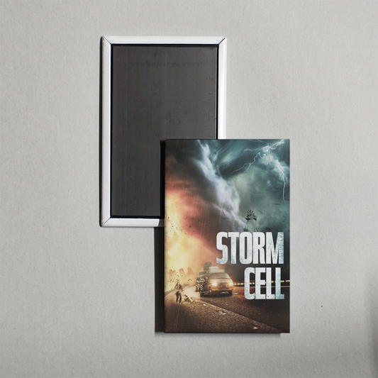 Storm Cell Mini Movie Fridge Magnet