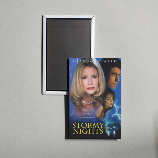 Stormy Nights Mini Movie Fridge Magnet