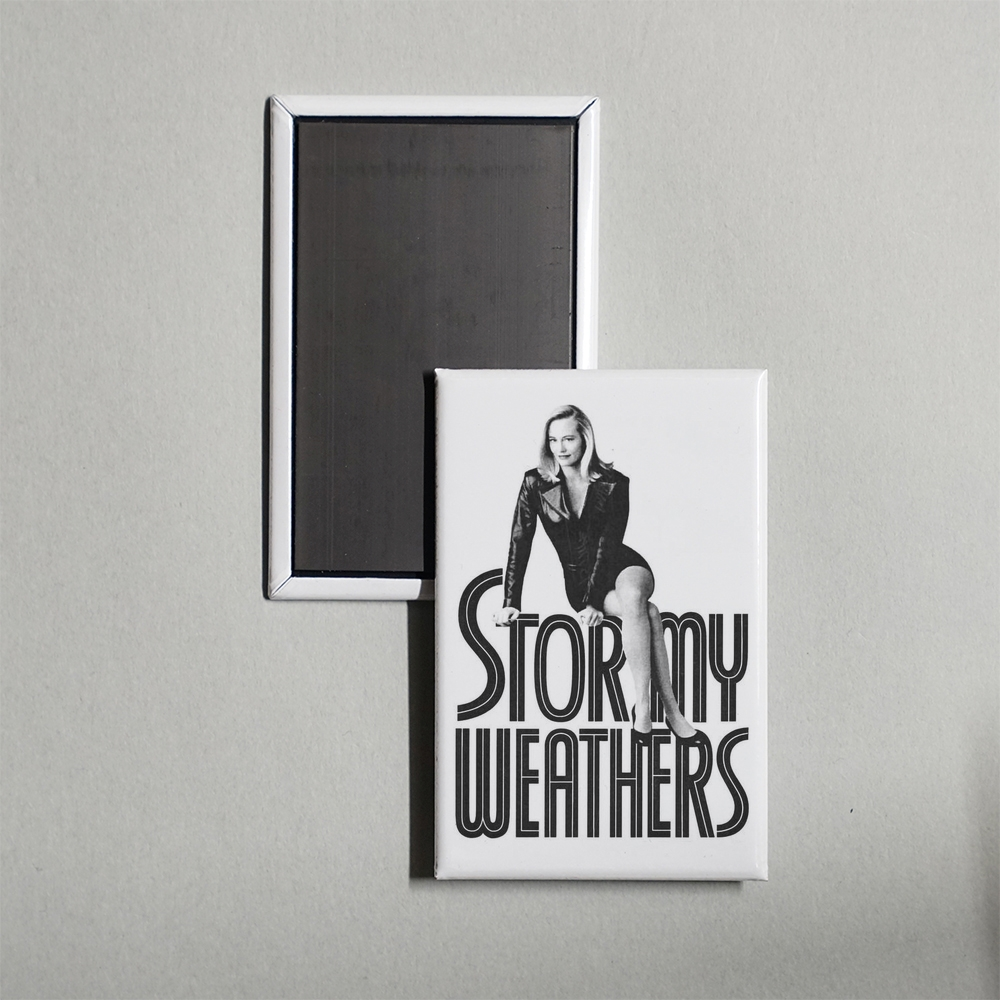 Stormy Weathers Mini Movie Fridge Magnet
