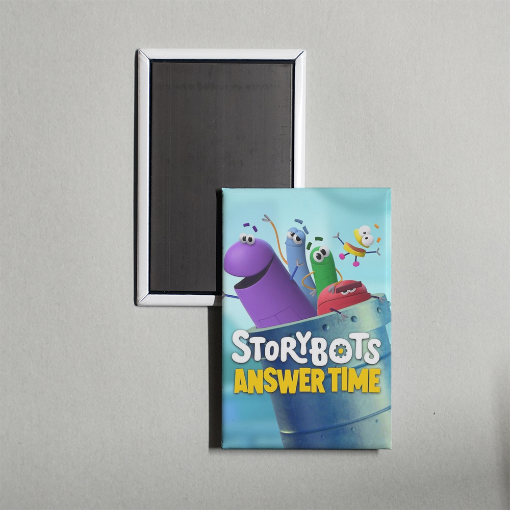 StoryBots Answer Time TV Show Fridge Magnet