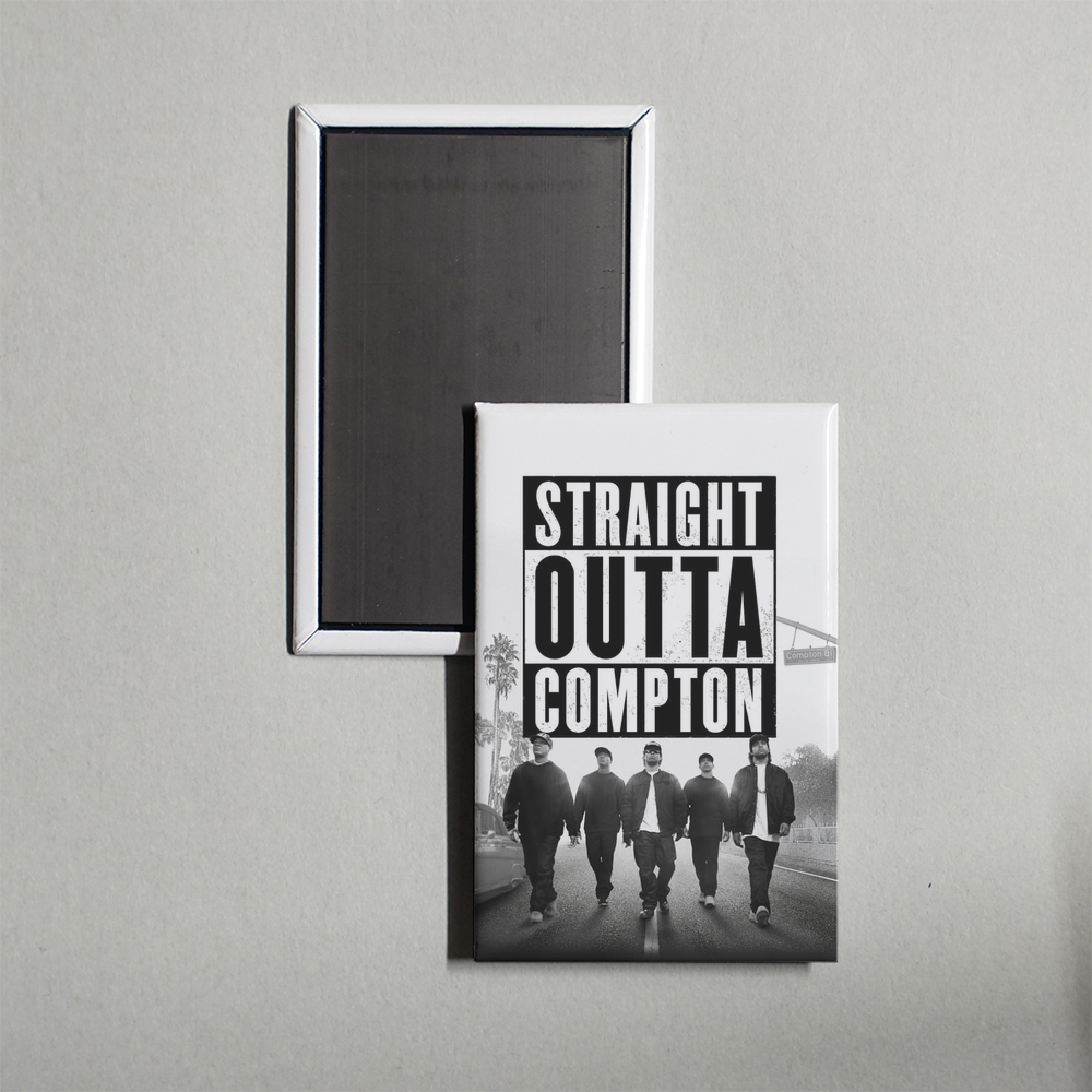 Straight Outta Compton Mini Movie Fridge Magnet