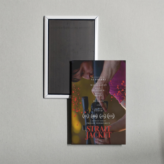 Straitjacket Mini Movie Fridge Magnet