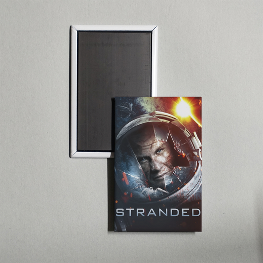 Stranded Mini Movie Fridge Magnet