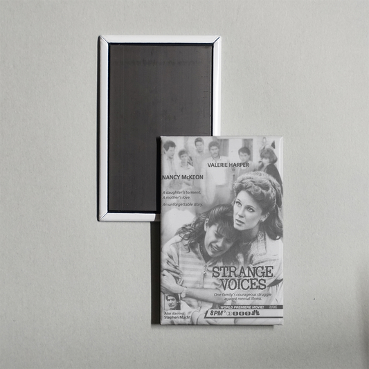 Strange Voices Mini Movie Fridge Magnet