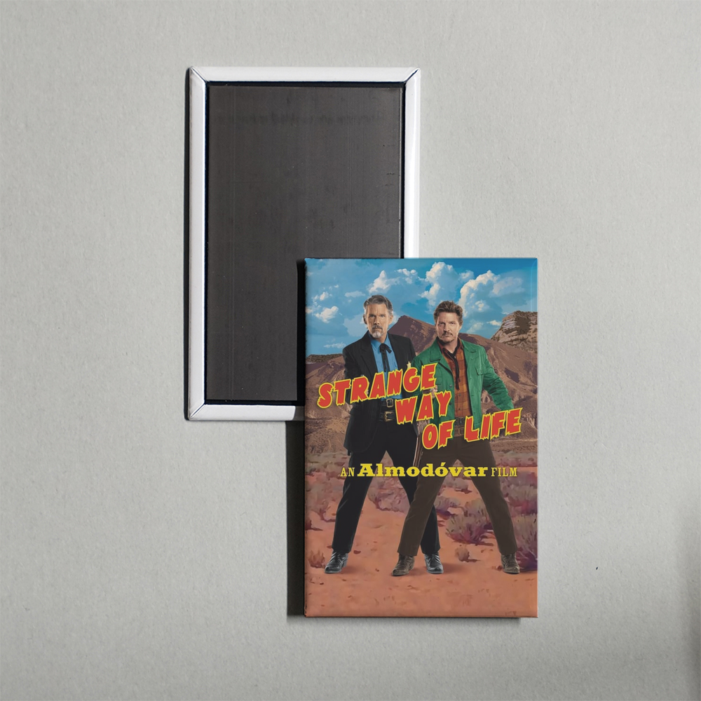 Strange Way of Life Mini Movie Fridge Magnet