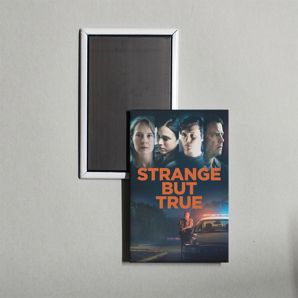 Strange but True Mini Movie Fridge Magnet
