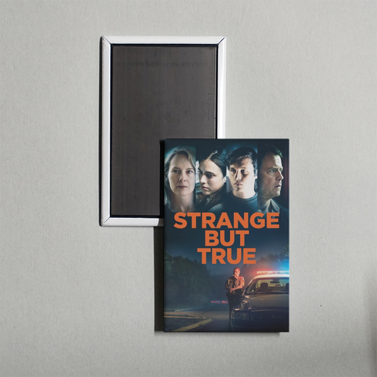 Strange but True Mini Movie Fridge Magnet