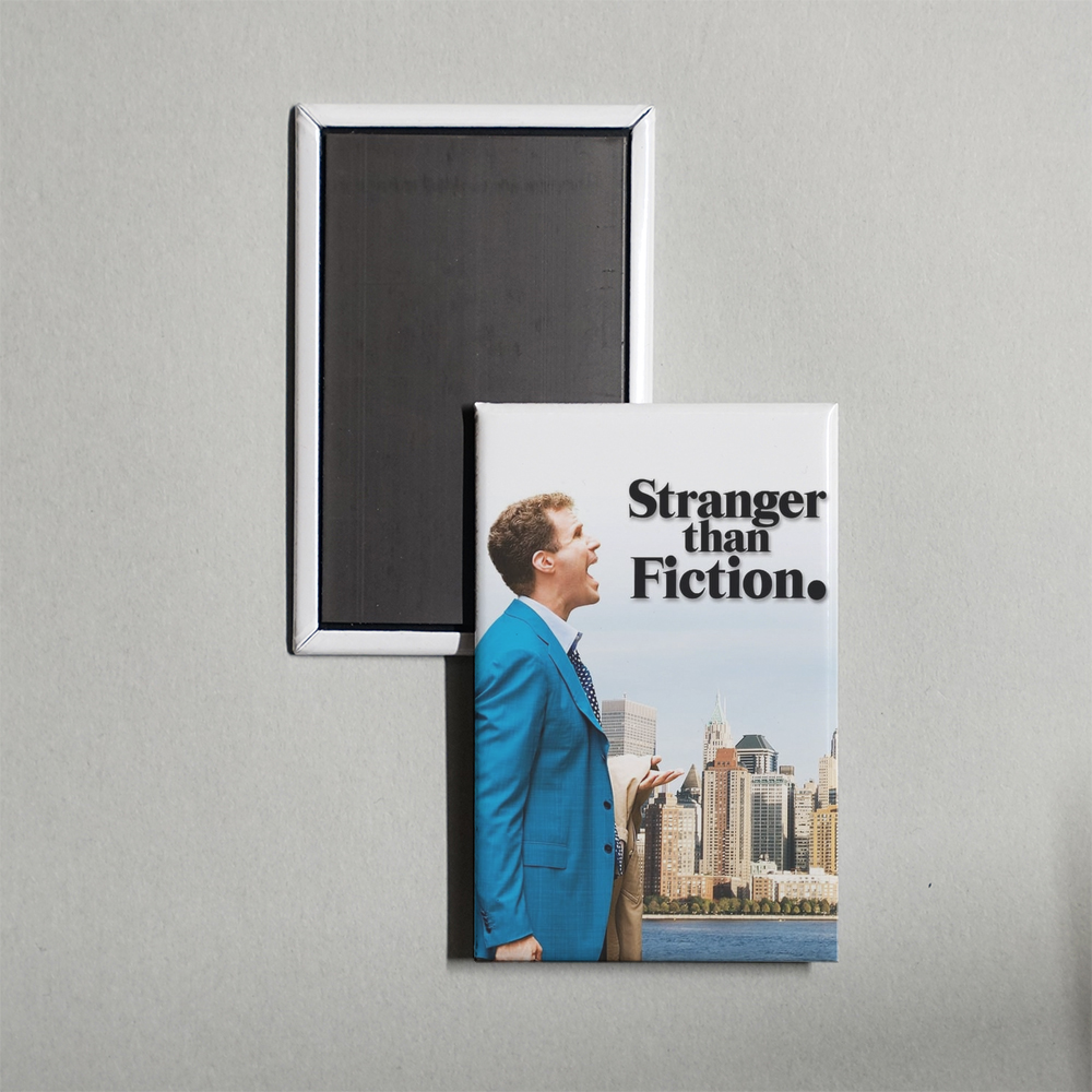Stranger Than Fiction Mini Movie Fridge Magnet