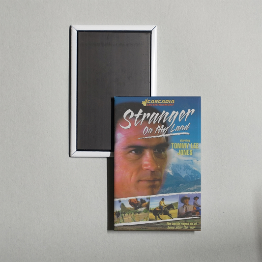 Stranger on My Land Mini Movie Fridge Magnet