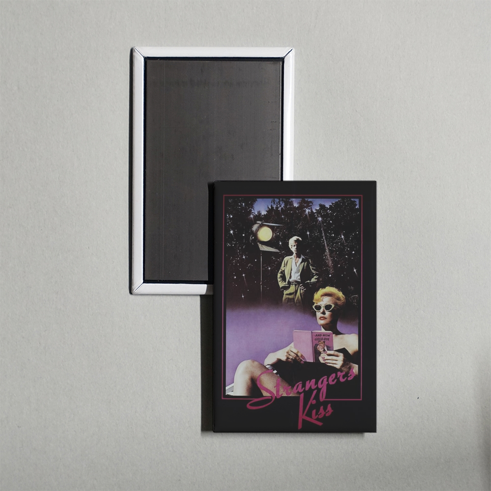 Strangers Kiss Mini Movie Fridge Magnet