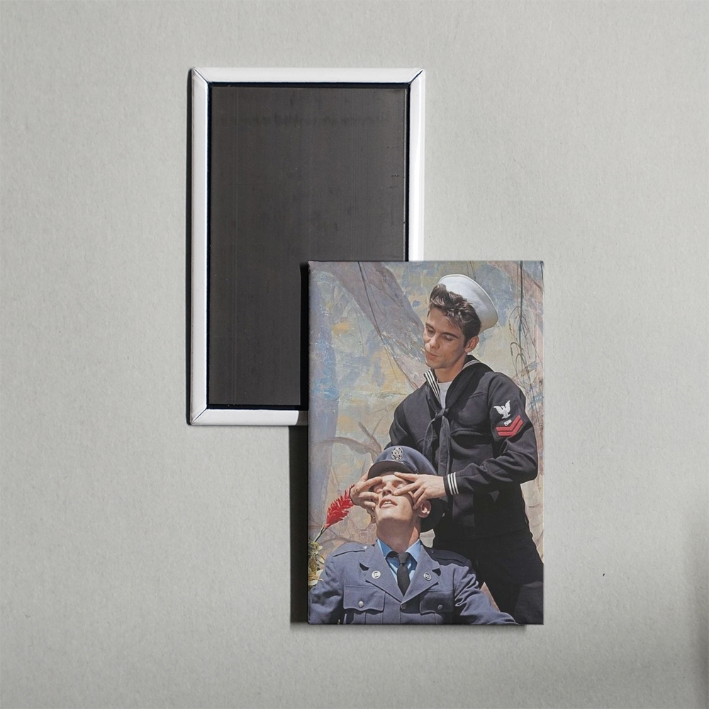 Strangers in the Park Mini Movie Fridge Magnet