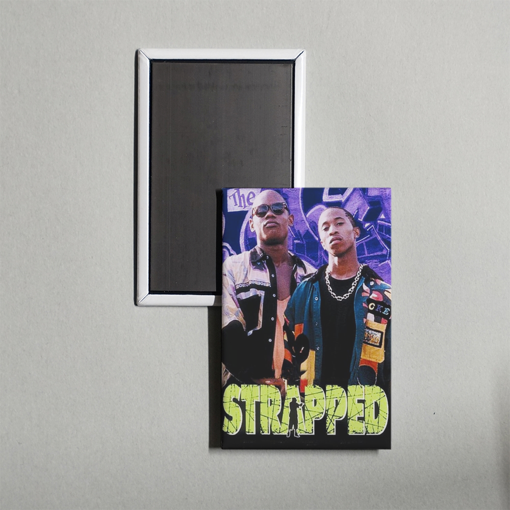 Strapped Mini Movie Fridge Magnet