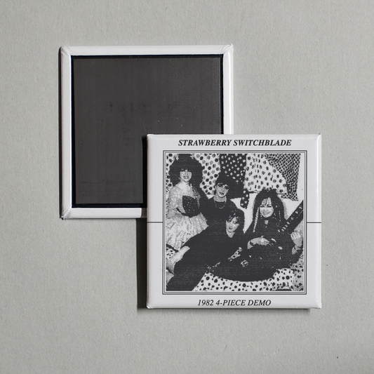 Strawberry Switchblade - 1982 4 Piece Demo Album Cover Fridge Magnet