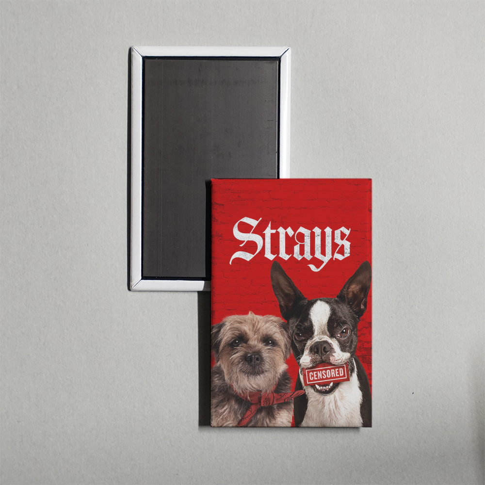 Strays Mini Movie Fridge Magnet