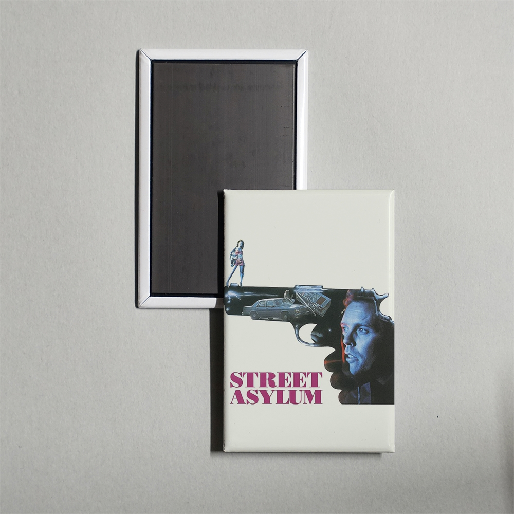 Street Asylum Mini Movie Fridge Magnet