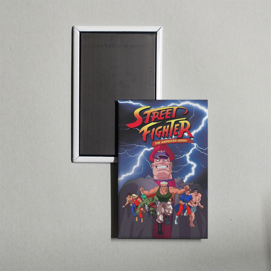Street Fighter TV Show Fridge Magnet