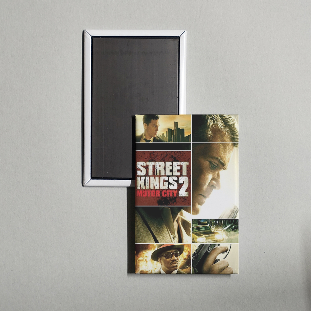 Street Kings 2 Motor City Mini Movie Fridge Magnet