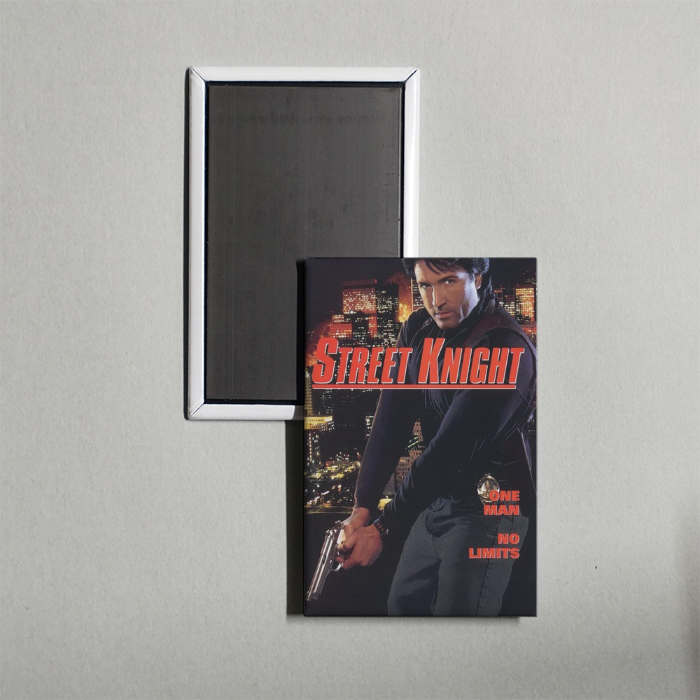 Street Knight Mini Movie Fridge Magnet